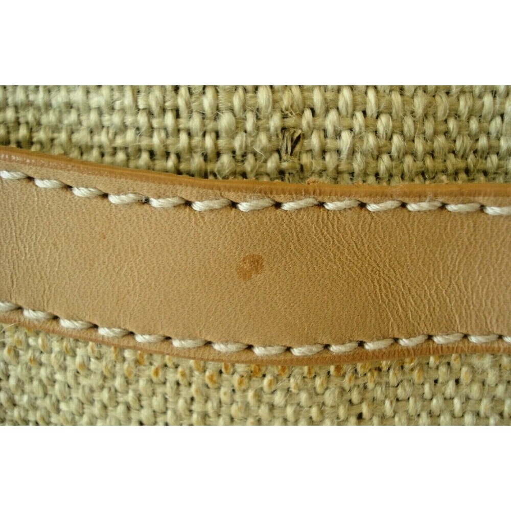 Tommy Bahama Womens Purse Tote Bag Shoulder Handbag Leather Trim Casual - Picture 7 of 9